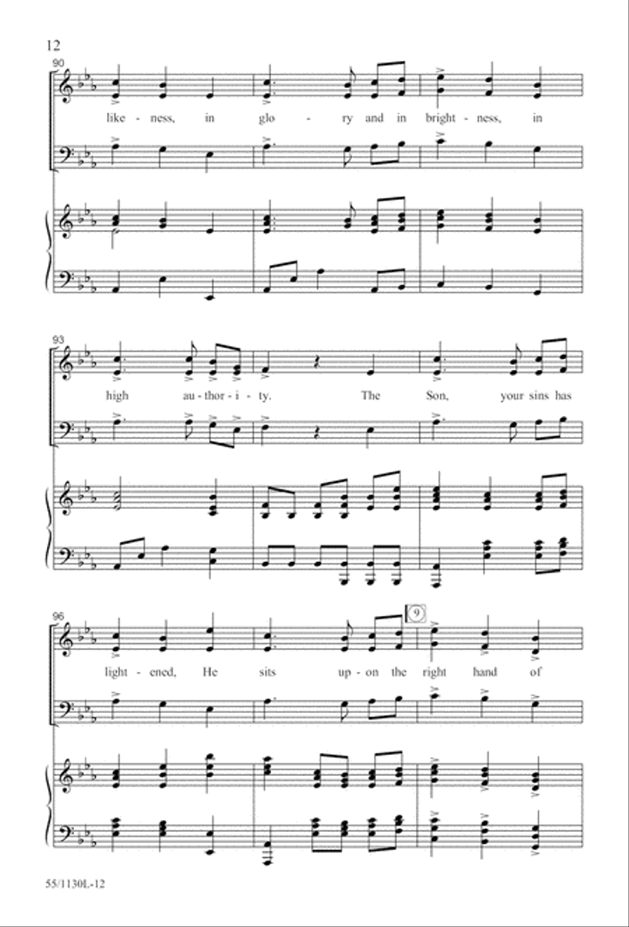 Journey to the Cross 3-Part scores gallery preview page 13