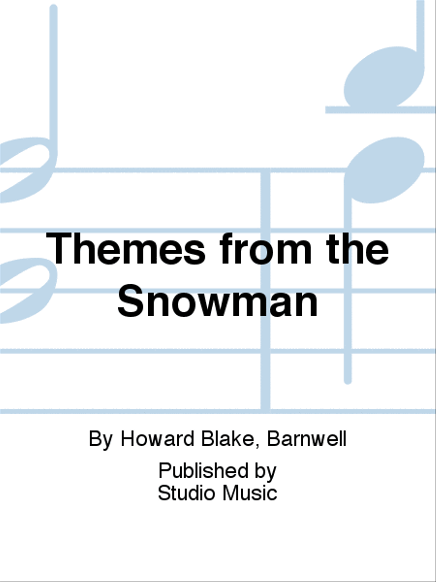 Themes from the Snowman Concert Band scores gallery preview page 1