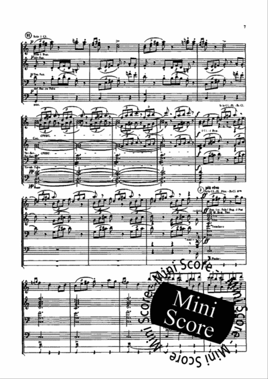 Rapsodie Norvegienne No. 3 Concert Band scores gallery preview page 9