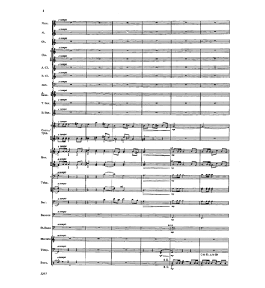 Fanfare and Fantasy Fanfare and Fantasy Concert Band scores gallery preview page 3
