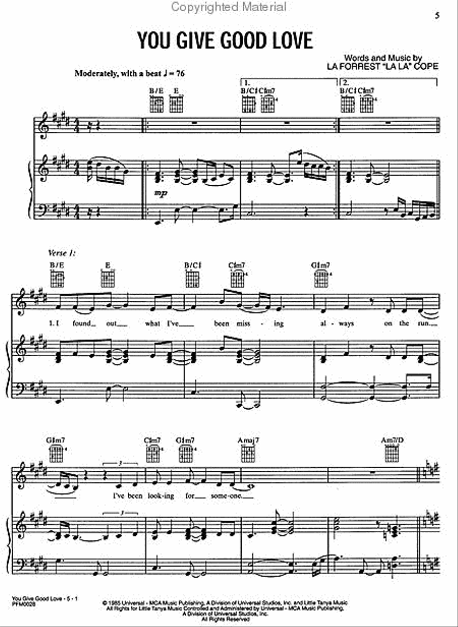 Whitney: The Greatest Hits Piano, Vocal, Guitar scores gallery preview page 2