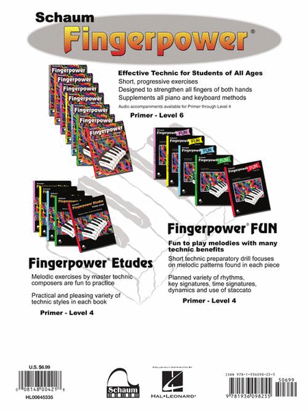 Schaum Fingerpower, Level One (Book)