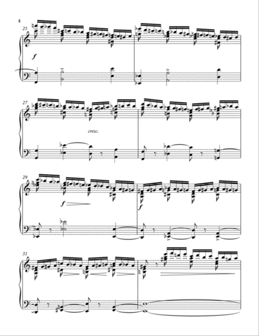 Etude In A Minor Opus 10 N0 2 Piano Method scores gallery preview page 4