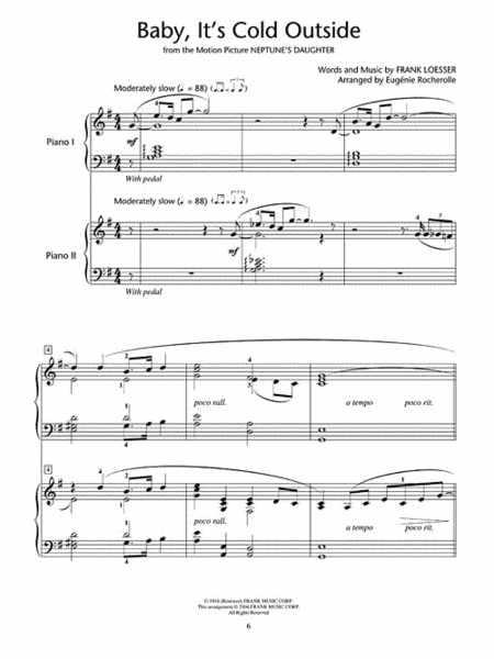 Melody Times Two Classic Counter-Melodies for Two Pianos, Four Hands