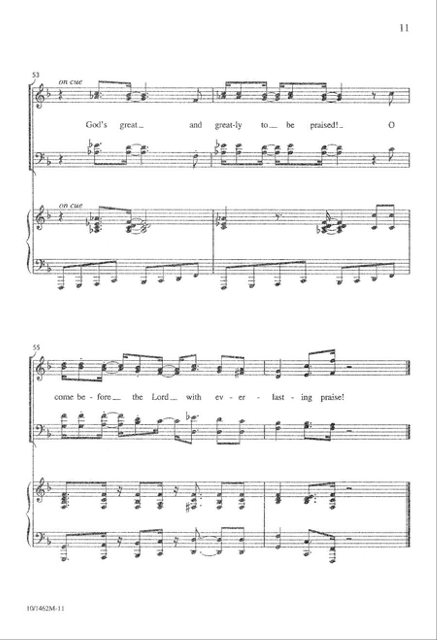 Everlasting Praise Divisi scores gallery preview page 11