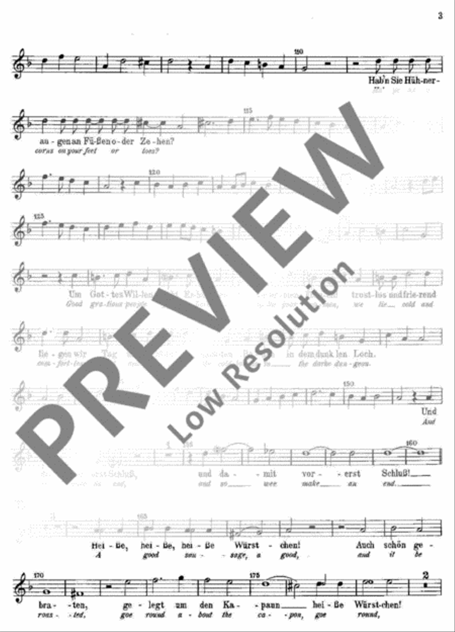 Londoner Straßenrufe Londoner Straßenrufe Violin scores gallery preview page 4