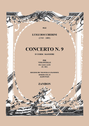 Book cover for Concerto N. 9 In Si Bem. Magg. G.482