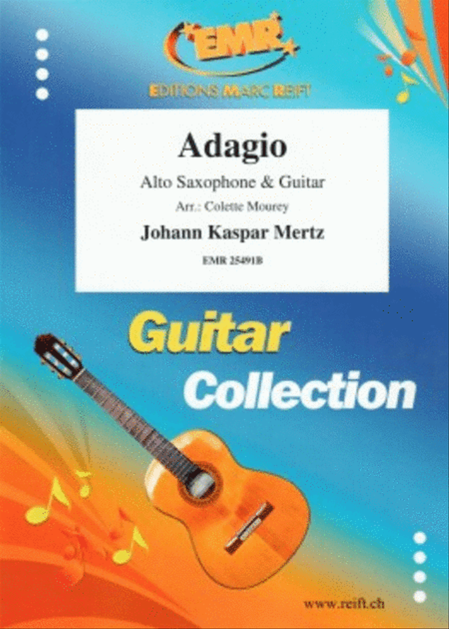 Adagio Alto Saxophone scores gallery preview page 1