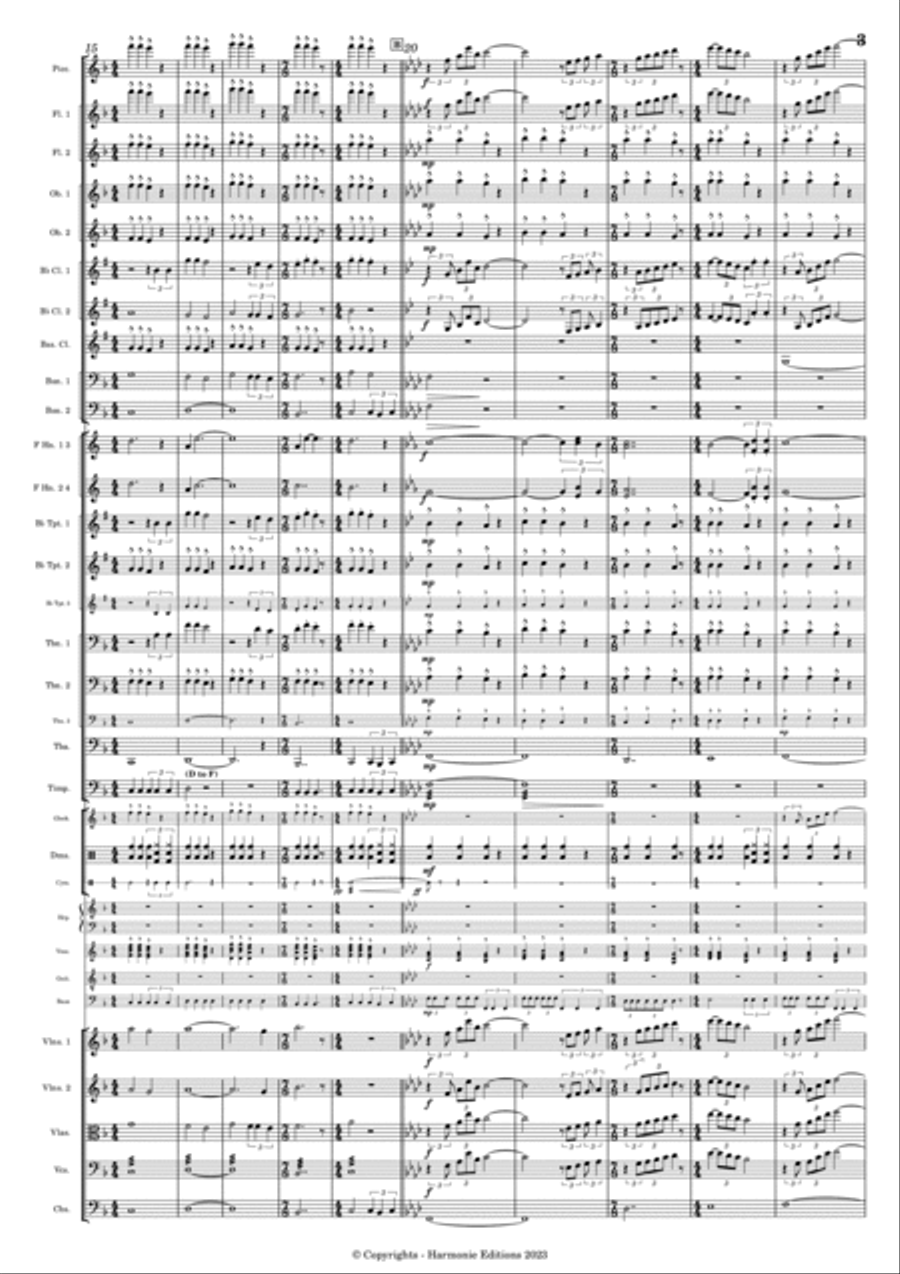 Music Full Orchestra scores gallery preview page 3
