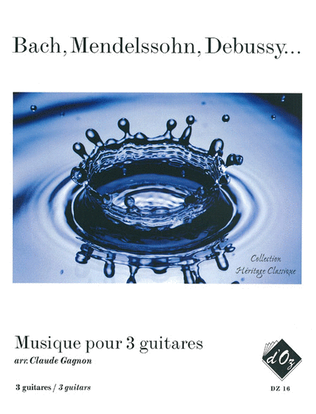 Book cover for Musique pour trois guitares