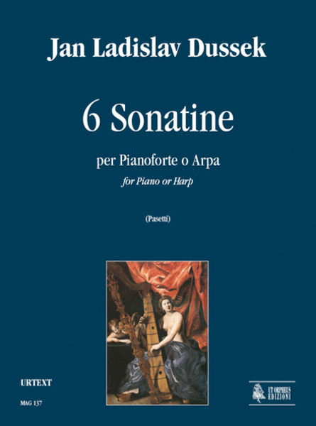 6 Sonatinas for Piano or Harp image number null