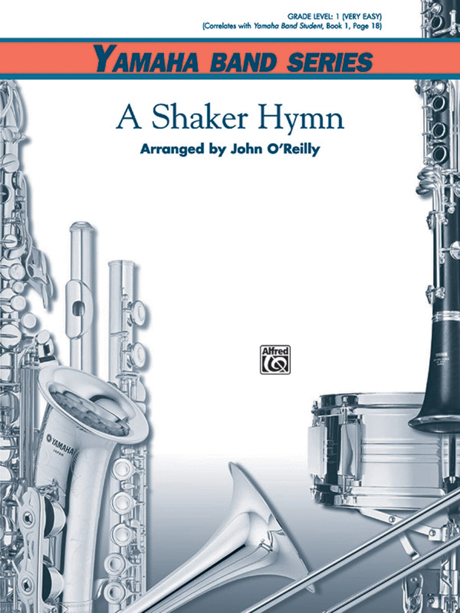 A Shaker Hymn A Shaker Hymn Concert Band scores gallery preview page 1