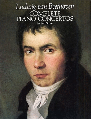 Book cover for Beethoven - Complete Piano Concertos Full Score