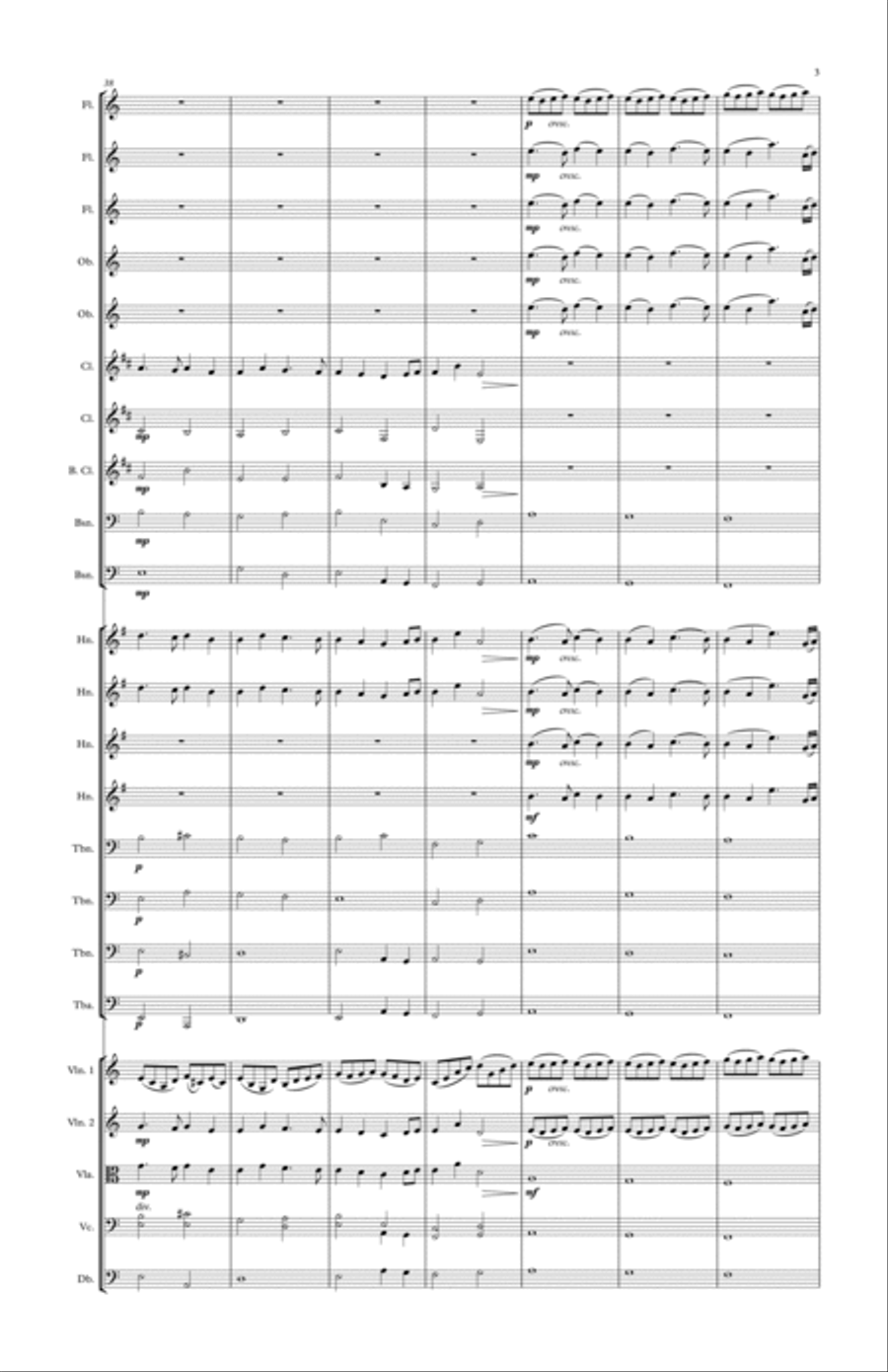 To The Stars Full Orchestra scores gallery preview page 3