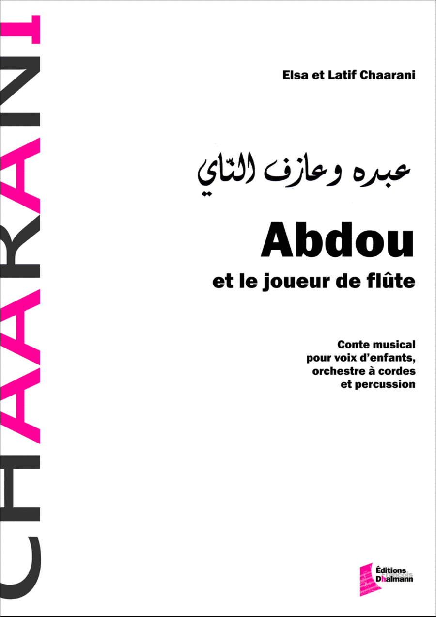 Abdou et le joueur de flûte. Conducteur, parties séparées et piano chant. Orchestra scores gallery preview page 1