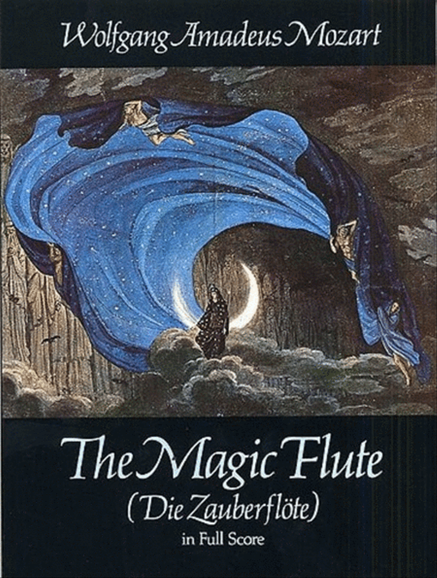 Mozart - Magic Flute Full Score Full Orchestra scores gallery preview page 1