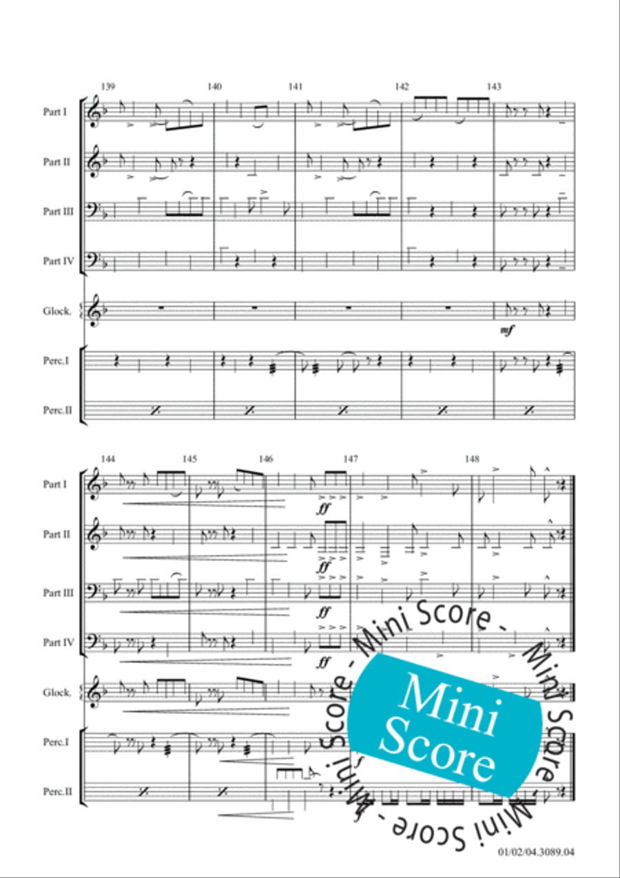 Southern Pictures Brass Ensemble scores gallery preview page 23