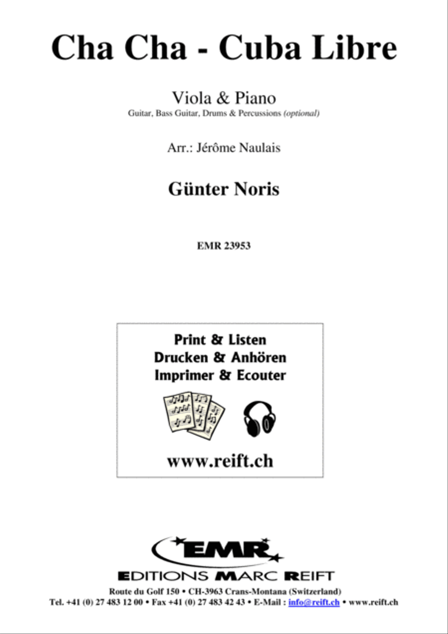 Cha Cha - Cuba Libre Cha Cha - Cuba Libre Bass Guitar scores gallery preview page 2