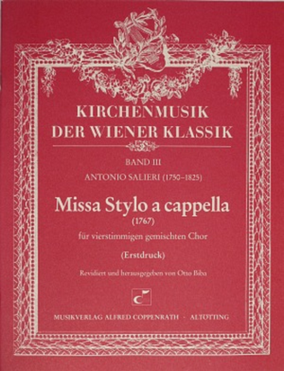 Missa Stylo a cappella