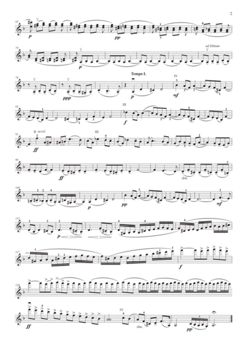 Romance Op 6. No. 1 - for violin & harp