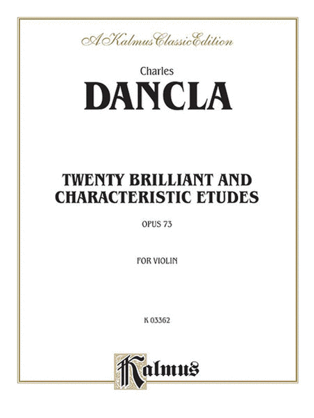 Twenty Brilliant and Characteristic Etudes, Op. 73