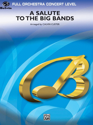 Book cover for A Salute to the Big Bands