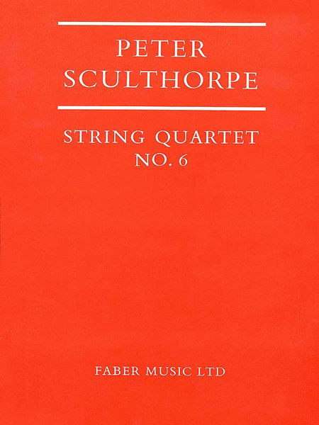String Quartet No. 6 - Score