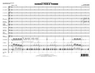 Hawaii Five-O Theme - Full Score