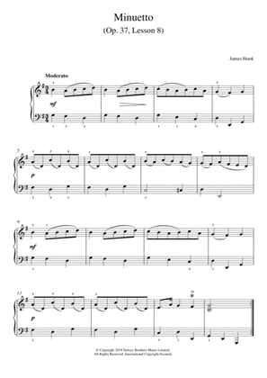 Minuetto Op. 37, Lesson 8