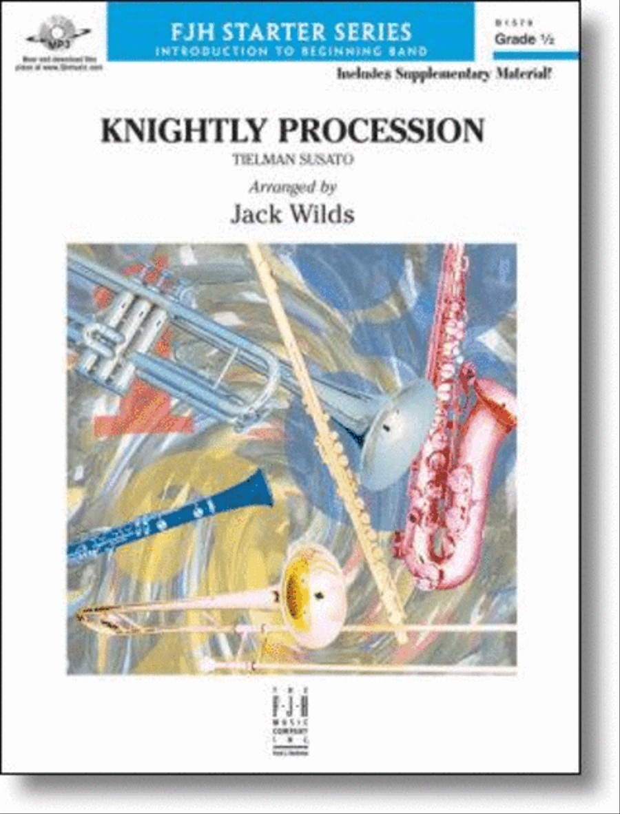 Knightly Procession Concert Band scores gallery preview page 1