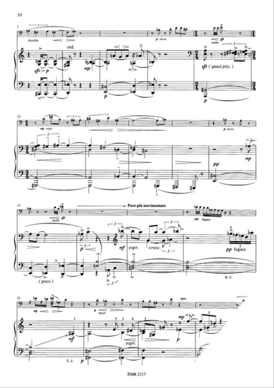 4 Lyrische Stucke Piano Accompaniment scores gallery preview page 20