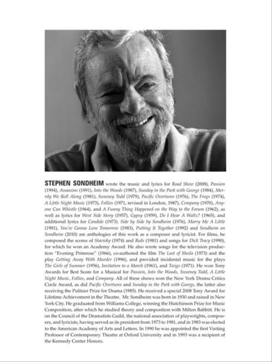 Merrily We Roll Along Voice scores gallery preview page 4