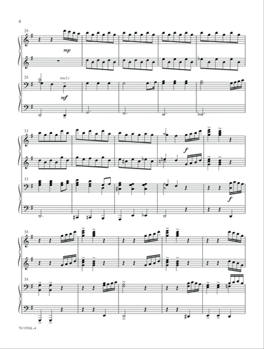 Praises and Prayers Praises and Prayers Piano Duet scores gallery preview page 4