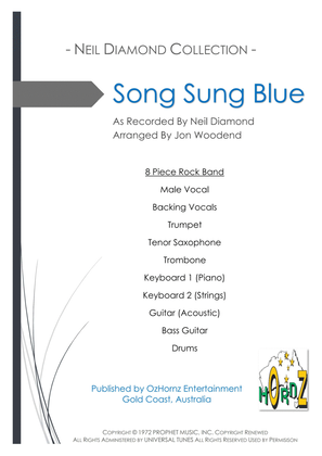 Book cover for Song Sung Blue