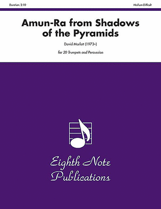 Book cover for Amun-Ra (from Shadows of the Pyramids)