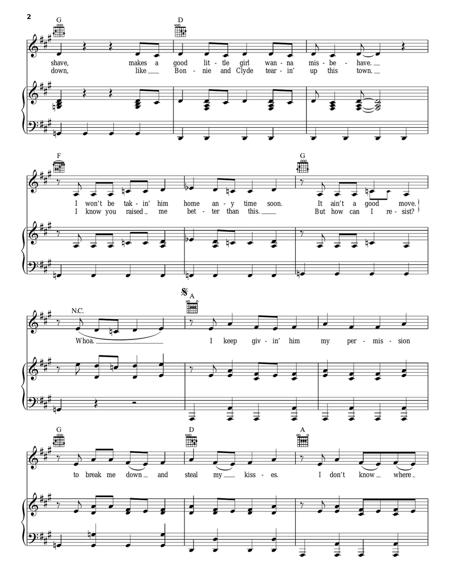 So Sorry Mama So Sorry Mama Piano, Vocal, Guitar scores gallery preview page 2