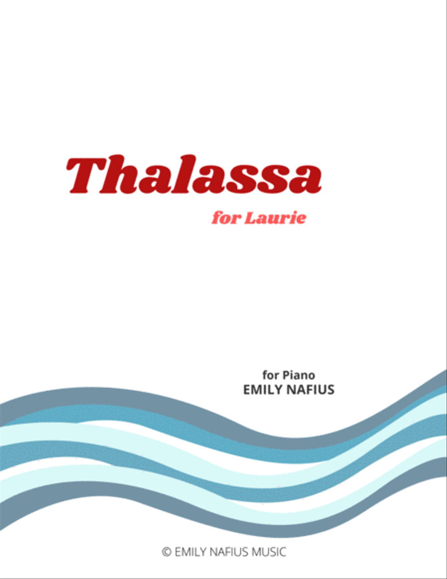 Thalassa - for Solo Piano Piano Solo scores gallery preview page 1