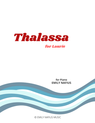 Thalassa - for Solo Piano