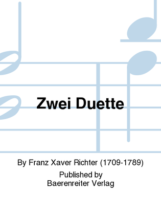 Book cover for Zwei Duette