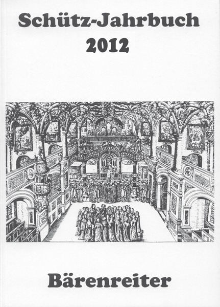 Schütz-Jahrbuch 2012, 34. Jahrgang