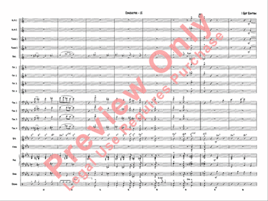 I Got Rhythm Jazz Ensemble scores gallery preview page 15