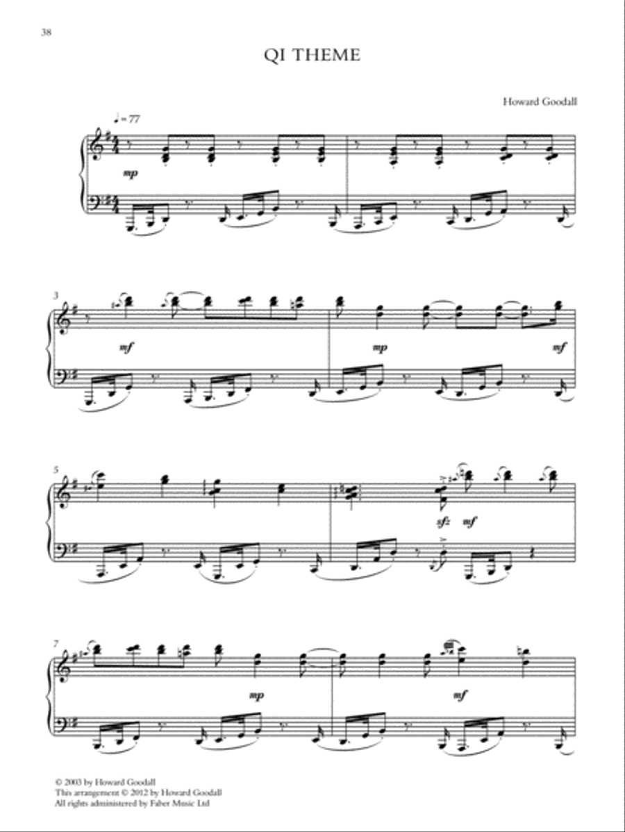 Classic FM -- Howard Goodall Inspired Piano Solo scores gallery preview page 4