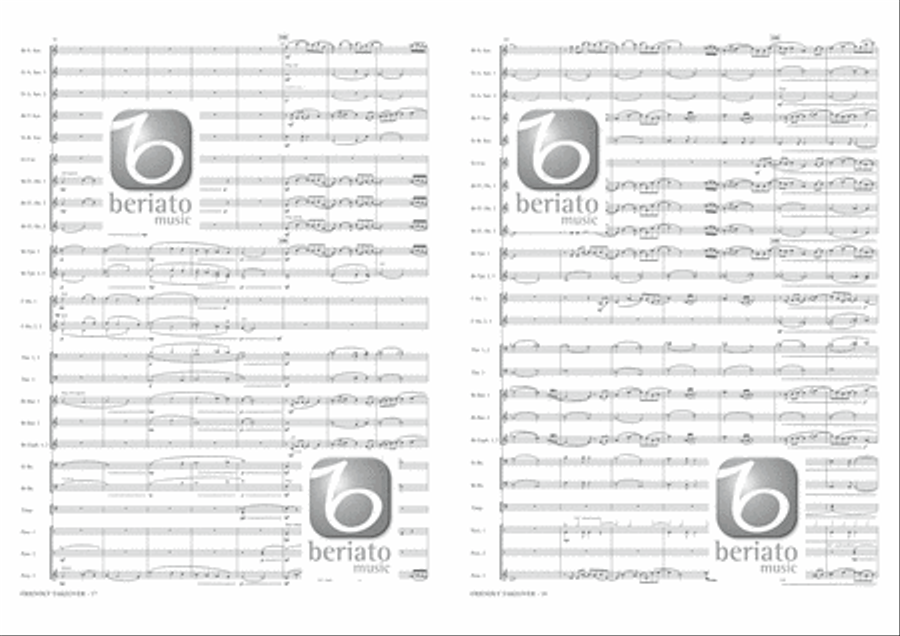 Friendly Takeover Friendly Takeover Fanfare Band scores gallery preview page 10