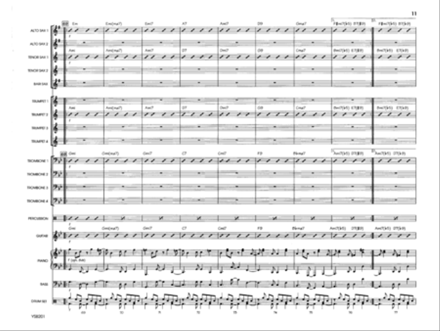 Salsa Nueva Salsa Nueva Jazz Ensemble scores gallery preview page 11