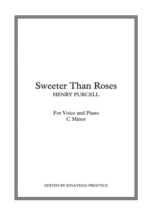 Book cover for Sweeter Than Roses (C Minor)