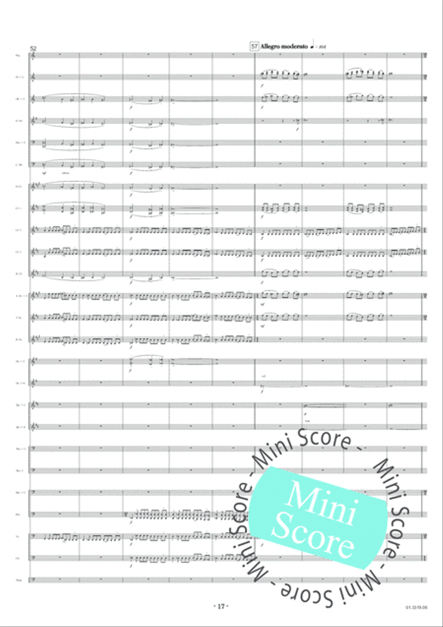 Feste Romane Concert Band scores gallery preview page 21