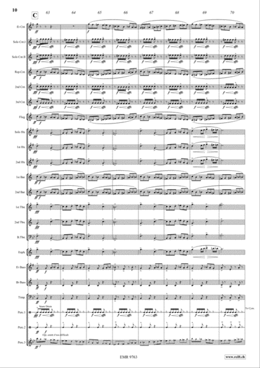Rise of The Guardians Brass Band scores gallery preview page 11