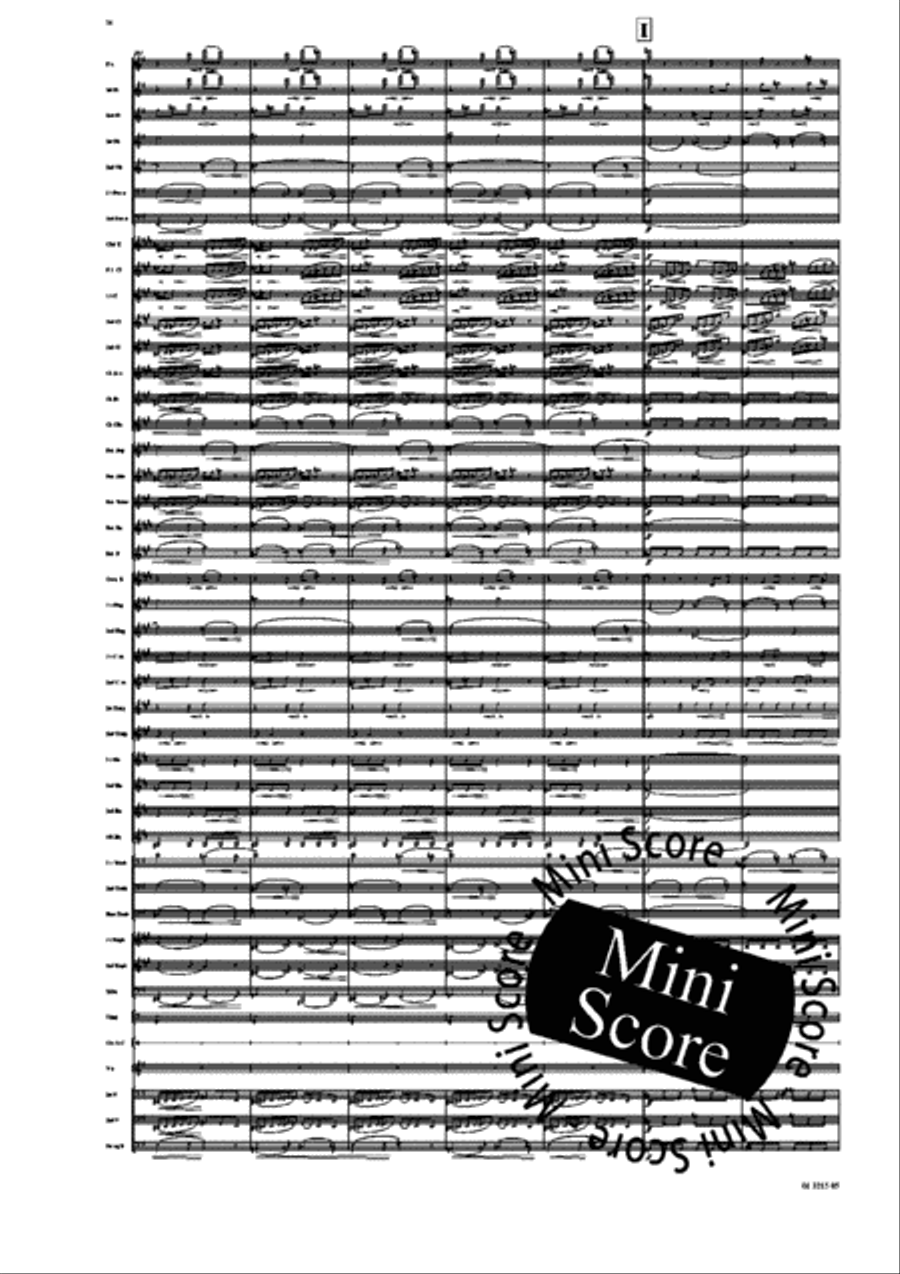 Ma Vlast Concert Band scores gallery preview page 36