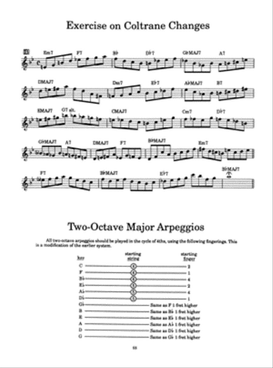 Complete Book of Jazz Single-String Studies Electric Guitar scores gallery preview page 5
