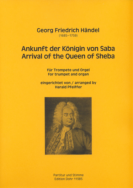 Ankunft der Königin von Saba (Arrival of the Queen of Sheba) aus "Solomon" HWV 67 (für Trompete und Orgel)